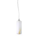 Pendente Polo Aluminio+Vidro Cilindrico Fosco E-27 1 Lamp. Max 60w Amarelo Pendente Polo Aluminio+Vidro Cilindrico Fosco E-27 1 Lamp. Max 60w Amarelo