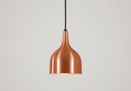Pendente preludio aluminium ø145mm x 2m cobre bivolt