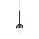 Pendente Preto 8cm Led 6W 3000K Bivolt