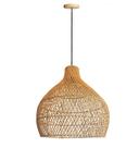 Pendente Rattan Fibra Natural Artesanal Bancada Nat31 Pendente Rattan Fibra Natural Artesanal Bancada Nat31
