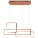 Pendente Recto Quality Cobre com LED 70w 3000K QPD1446 St1930 Pendente Recto Quality Cobre com LED 70w 3000K QPD1446 St1930
