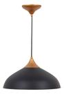 Pendente Redondo 1 Lampada Preto E Cobre Vic - Inspire Pendente Redondo 1 Lampada Preto E Cobre Vic - Inspire