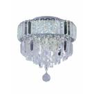 Pendente Redondo Dueto 300 Cristal Transparente 4x G9 - 15050829 - TASCHIBRA Pendente Redondo Dueto 300 Cristal Transparente 4x G9 - 15050829 - TASCHIBRA
