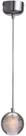 Pendente Redondo Globo Cristal Bolhas 1G9 10cm