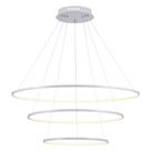 Pendente Rings Birdie Anéis Branco 80cm LED 3000K 39W KW002W Bella