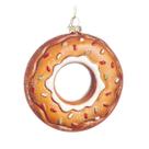 Pendente Rosquinha Donut Natal 10cm Enfeite Doce Árvore Luxo