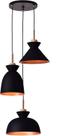 Pendente RPX Trend Trio Preto Bivolt Startec