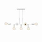 Pendente Rubis Aluminio Teto E27 7 Luzes Lumini Lab Pendente Rubis Aluminio Teto E27 7 Luzes Lumini Lab