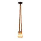 Pendente Rústico Corda Dupla Náutica E27 Vintage Sisal 1m Área Interna e Externa 110/220V Pendente Rústico Corda Dupla Náutica E27 Vintage Sisal 1m Área Interna e Externa 110/220V