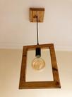 Pendente Rustico Retangular