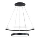 PENDENTE SATURN 32W 3000K - Preto