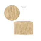 Pendente Shalon Sisal Natural cordinha Luminária De Teto Decoração Quarto Sala