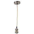 Pendente Simples Vintage Retro Soquete E27 A1 - CTB