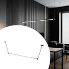 Pendente Slim Para Lâmpada Tubular Led T-8