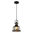 Pendente Soho Vintage Ambar Preto E27 Blumenau Âmbar/preto