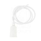Pendente Soquete Liso e27 Lustre Plástico 1 Lâmpada