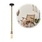 Pendente Soquete Rustico de Corda 1xE27 LPCR21 ST2972