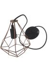 Pendente Soquete Vintage CBC Aramado Gold Sextavado Pendente Soquete Vintage CBC Aramado Gold Sextavado