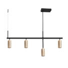 Pendente Spot Foco 4 Luzes Lampada Mr11 Bronzearte 127/220v