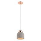 Pendente Stove Ø130mm Cimento 1XE27 Avant