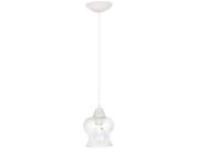 Pendente Taschibra Aisha Rigato Transparente E27 Bivolt