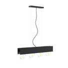 Pendente Taschibra PEAK 4xE27 Preto Fosco