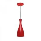 Pendente Taschibra Td1003 60W 250V Vermelho 5336