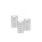 Pendente TD 641/3 3XE27 Branco - Taschibra
