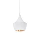 Pendente TD 901 1XE27 Texturizado - Taschibra Branco Pendente TD 901 1XE27 Texturizado - Taschibra Branco