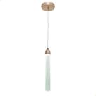 Pendente Teto Led 3 Cores Tubular Cristal Acrílico Nitrolux