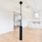 Pendente Track Para Trilho 7W 6500K Preto 20cm IP20 Bivolt