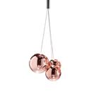 Pendente Tri Ball Rose Led 3W 3000K Bivolt LA0003 Delis