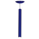 Pendente Tubo Cilindro Azul Metalico 50Cm + Led 6k Pendente Tubo Cilindro Azul Metalico 50Cm + Led 6k