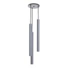 Pendente Tubo Triplo Alumínio Cinza P/ LED MR11 GU10 ST1699 Pendente Tubo Triplo Alumínio Cinza P/ LED MR11 GU10 ST1699