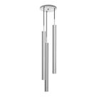 Pendente Tubo Triplo Alumínio Escovado P/ LED MR11 GU10 ST1699 Pendente Tubo Triplo Alumínio Escovado P/ LED MR11 GU10 ST1699
