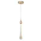 Pendente Tupiara Dourado Led 5w 3000k Qk 503