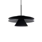 Pendente Tutu Preto 40cm 1GU10 538 Itamonte