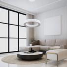 Pendente Venus 25W 3000K Bivolt Branco Opus