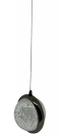 Pendente Vidro Esfera Onix 7cm Led 5W 3200K Bivolt