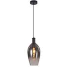 Pendente Vidro Fumê 36cm 1E27 Pendente Vidro Fumê 36cm 1E27