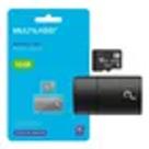 Pendrive 16gb c/adap+micro sd+cart memclass 10 multilaser