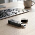 Pendrive 64GB USB 3.2 Preto Compacto Rápido