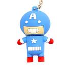 Pendrive Capitão América Marvel 8GB - Vingadores Super-Herói USB Personalizado