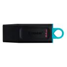 Pendrive Kingston 64GB Datatraveler Exodia / USB 3.0 - Preto (DTX/64)