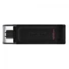 Pendrive Kingston DataTraveler 70, 128GB, USB Tipo-C 3.2 Pendrive Kingston DataTraveler 70, 128GB, USB Tipo-C 3.2