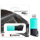 Pendrive Kingston DataTraveler Exodia M 256GB. USB 3.2, Preto e Verde - DTXM/256GB