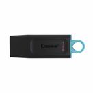 Pendrive Kingston DTX 64 GB - Preto/Azul Pendrive Kingston DTX 64 GB - Preto/Azul