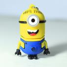 Pendrive Minion Stuart 1 Olho Meu Malvado Favorito 8GB USB 2.0 Personagem Filme Boneco