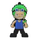 Pendrive Roronoa Zoro One Piece 8GB USB 2.0 Personagem Anime Boneco Borracha