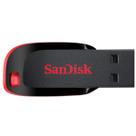 Pendrive Sandisk 8GB Z50 Cruzer Blade USB 2.0 Preto e Vermelho SDCZ50008GB35